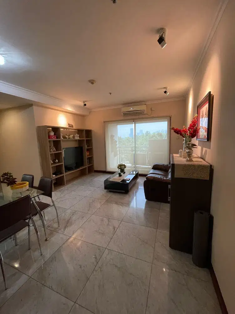 JUAL MURAH APT PAVILION SUDIRMAN  JAKARTA PUSAT 2 BEDROOM FURNISHED