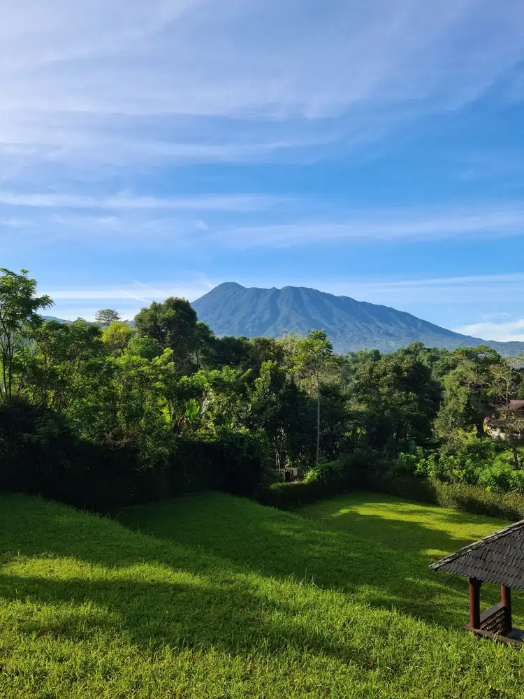 Di jual kavling  view cantik di cisarua bogor jawa barat