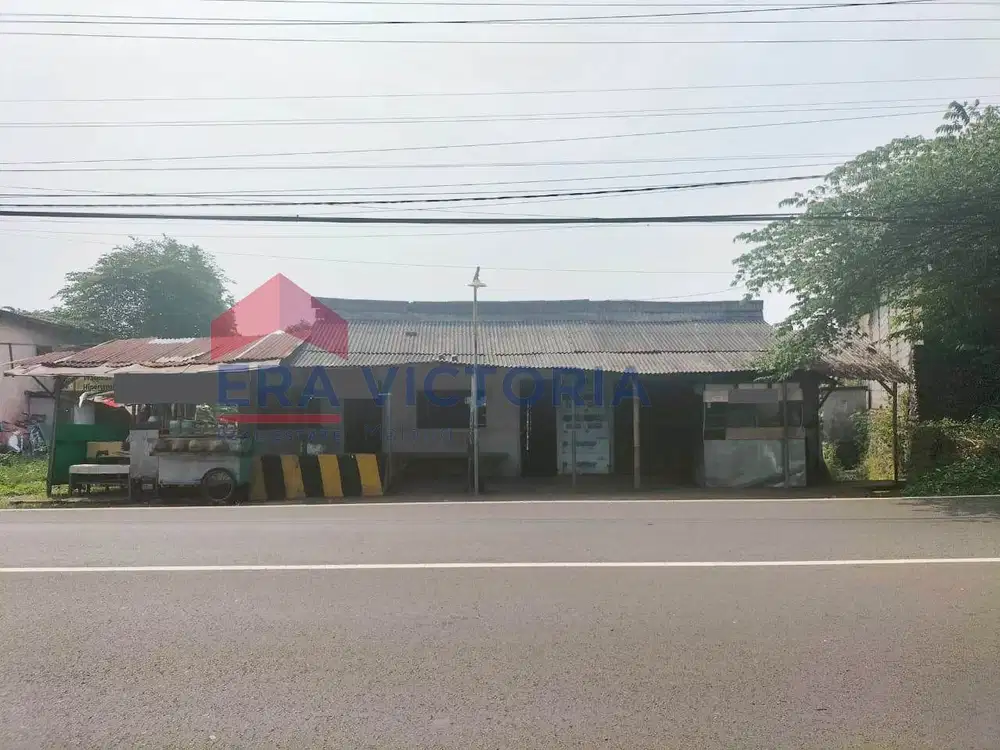 Tanah Pinggir Jalan Raya Besar, Dekat Kebun Raya  & Gerbang Tol