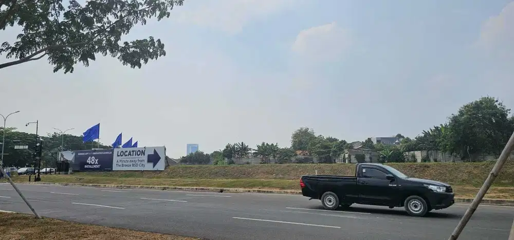 Disewakan Kavling Komersil Dekat Aeon Mall BSD