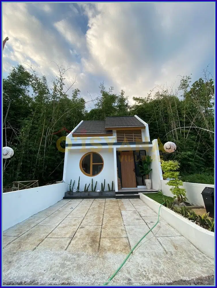 Rumah Murah Jogja Jepang Modern 20 Menit ke Kota Dalam Cluster