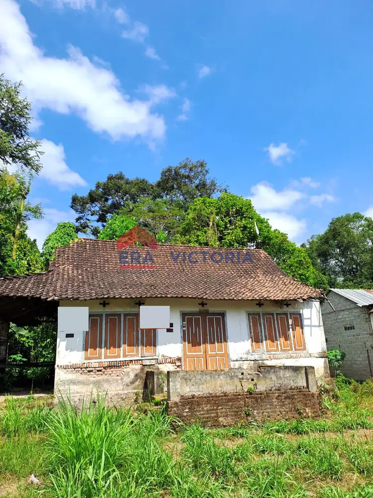 DIJUAL Tanah Bonus Bangunan Lokasi Kras Kab Kediri Lingkungan Asri