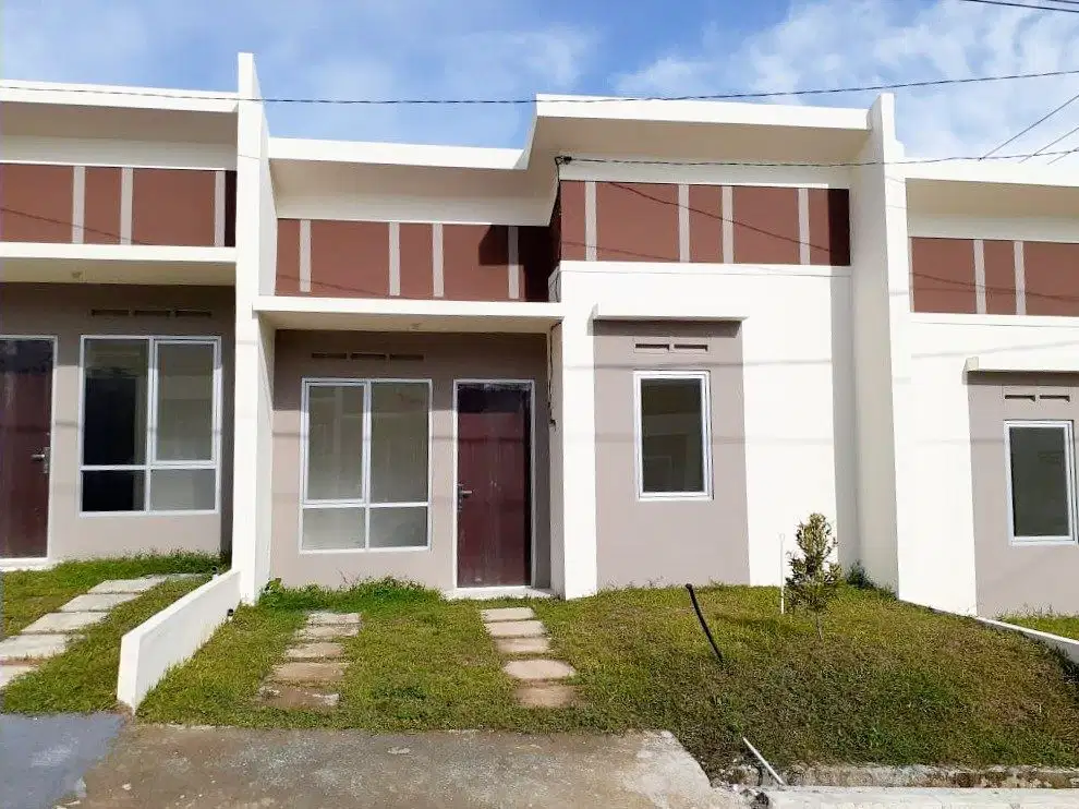 Rumah baru jadi siap huni di Kota Podomoro Tenjo, kab Bogor