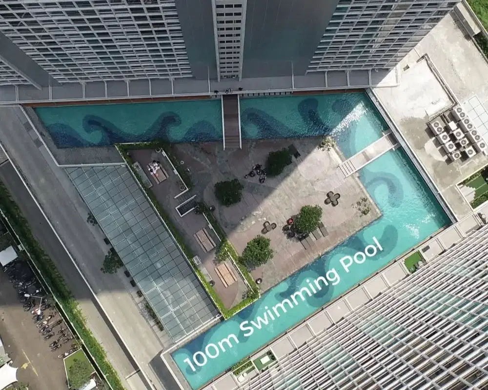 Di sewakan Apartemen Pacific Garden Alam Sutera Studio Full Furnish