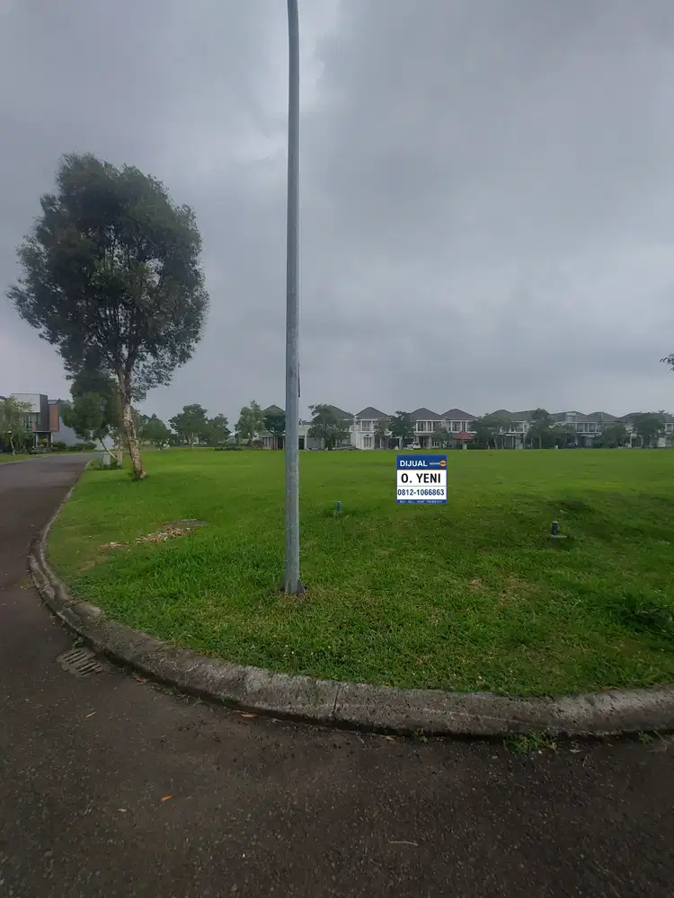 Kavling Hoek 378m2 di Cluster Alam Suvarna Sutera Tangerang 1K900034