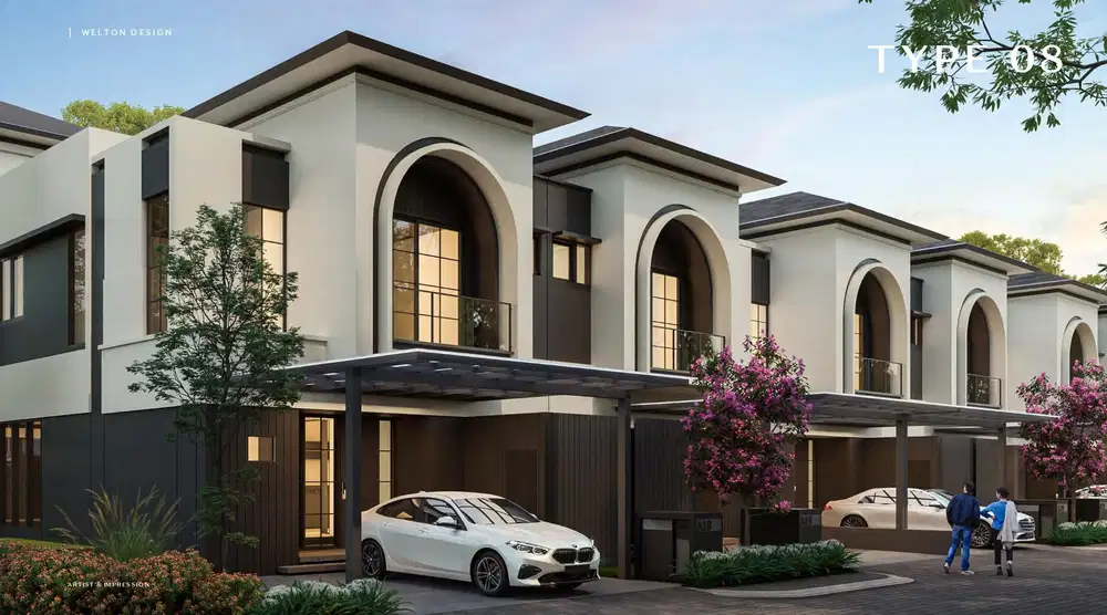 Rumah Mewah Premium Lokasi Strategis View Danau Akses Tol Langsung di BSD City