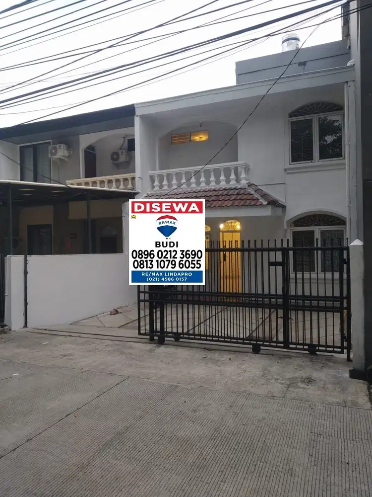 Disewa Rumah 2 Tk 6 X 19 3+1 Kt Janur Kuning Kelapa Gading SudahDicat
