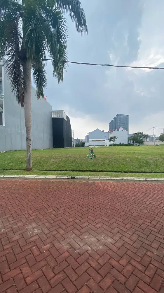 DIJUAL KAVLING BADAN 200 mtr AMALFI GADING SERPONG LOK PRIME HRG BAGUS  no cobrok