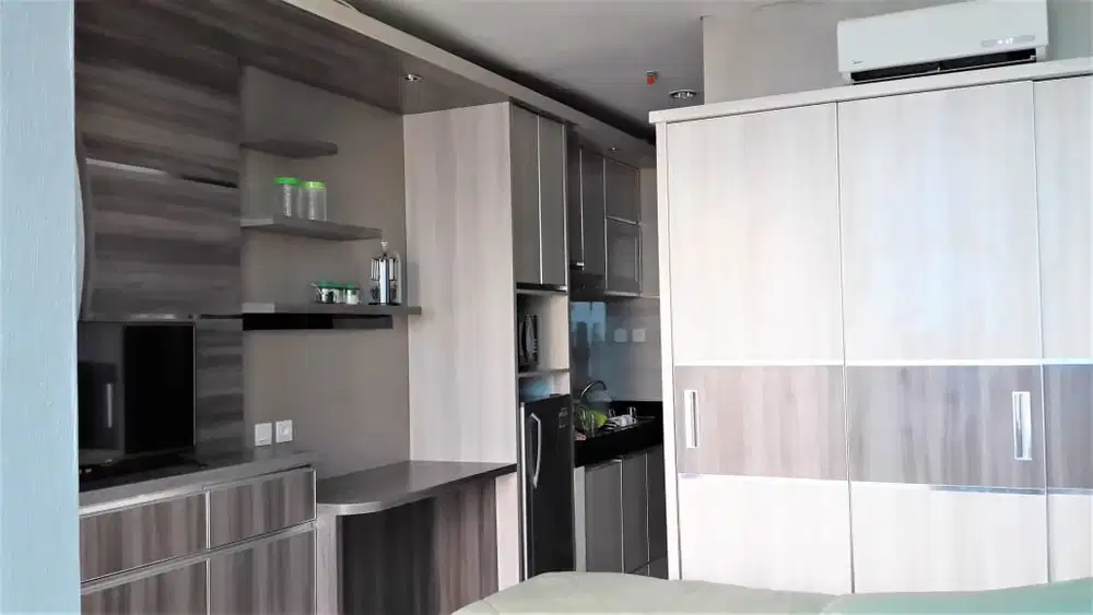 DIJUAL APARTMENT TYPE STUDIO GP PLAZA SLIPI FURNISHED VIEW CITY