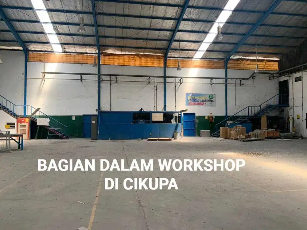 DIJUAL LAHAN, BANGUNAN PABRIK/GUDANG KAWASAN INDUSTRI CIKUPA TANGERANG