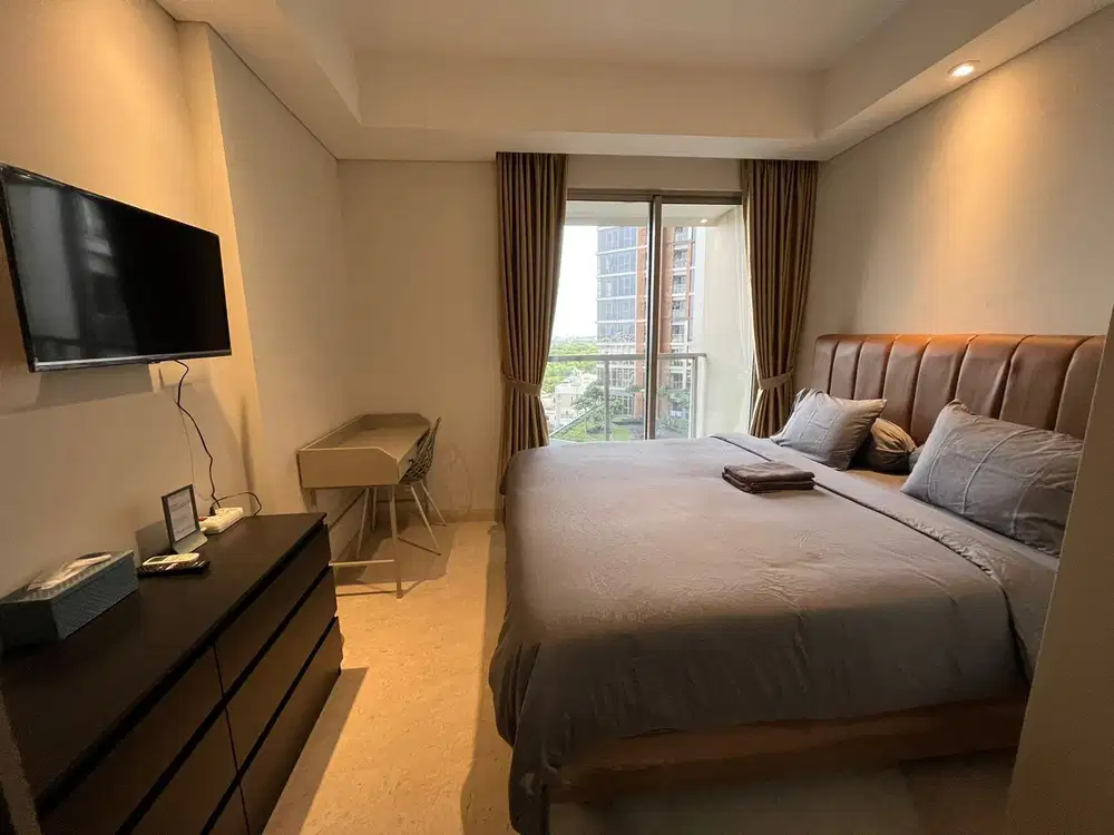 Studio Apartemen Gold Coast Interior Murah