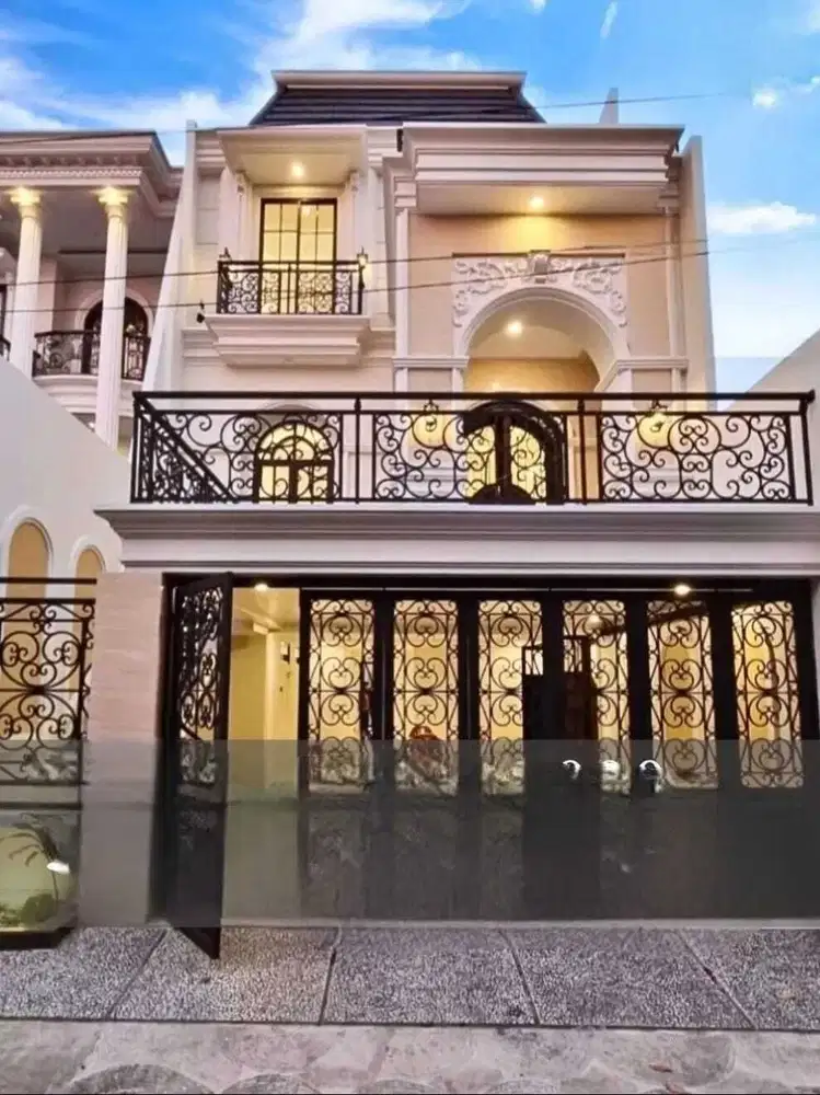 Dijual Rumah American Modern Classic Siap Huni di Komp Elite jgakarsa