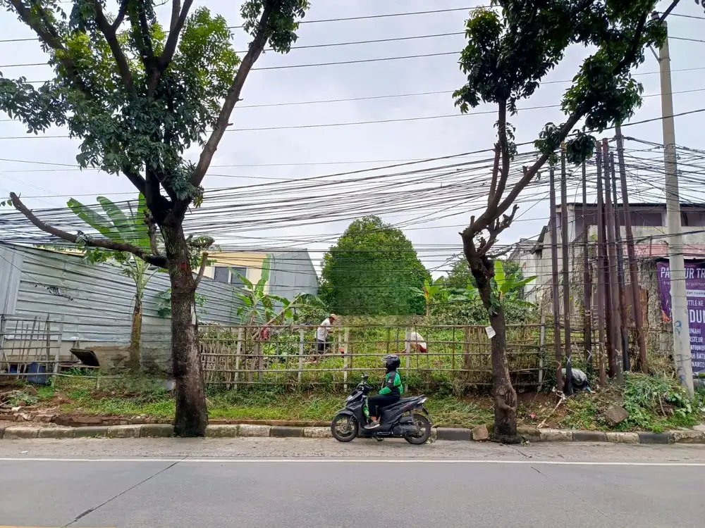Jual murah tanah di Jl. Raya Sawangan, dekat RS. Bakti Yudha, Depok