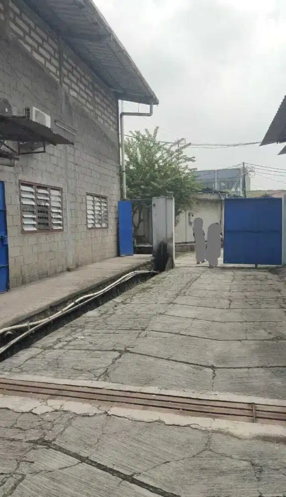 Jual gudang ex pabrik murah di Karawaci Tangerang kota