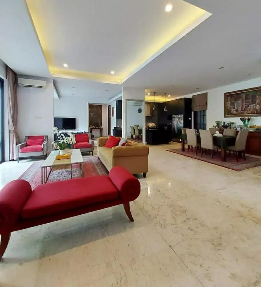 DIJUAL RUMAH MEWAH HOOK DALAM KOMPLEK MUTIARA KEMANG SIAP HUNI