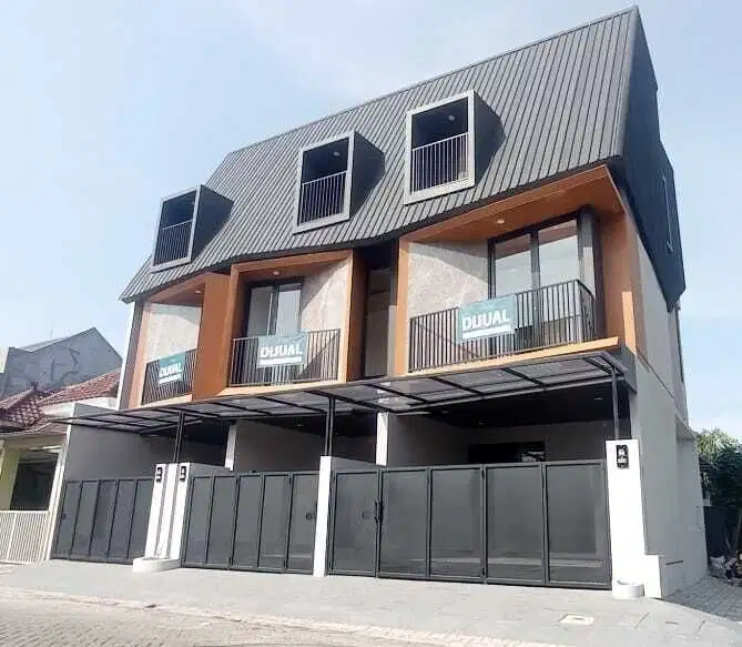 Rumah BARU 2 Lantai Industrial Minimalis Purimas Regency MERR
