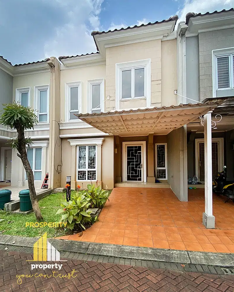 Paling Murah! Rumah Semi Furnished di Cluster Elista Village by Paramount Gading Serpong Selangkah ke Ruko Aniva