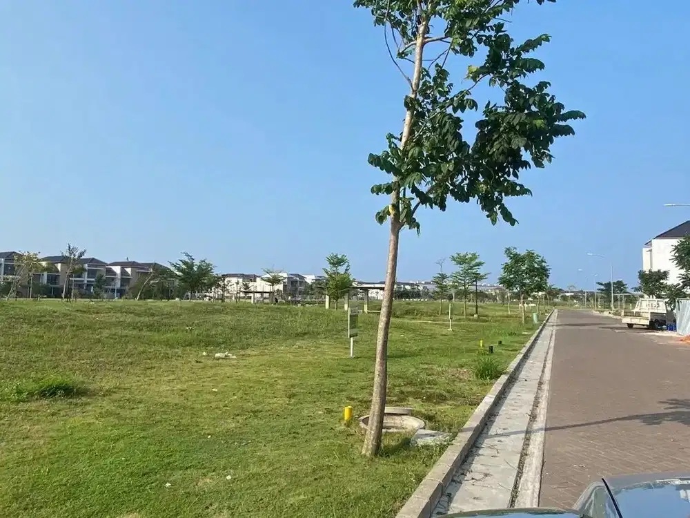 Kavling Golf Island PIK Serenade Hoek uk 420m2 hrg 23,5jt/m2 nego