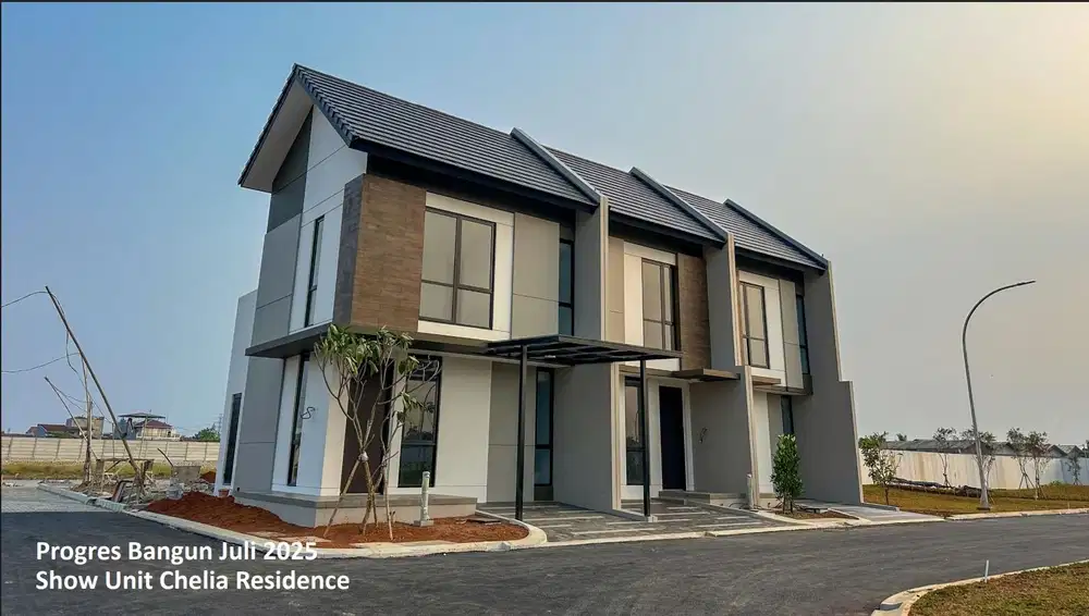 Rumah 2LT 5x10 Luxury New Cluster CHELIA di Summarecon Crown Gading