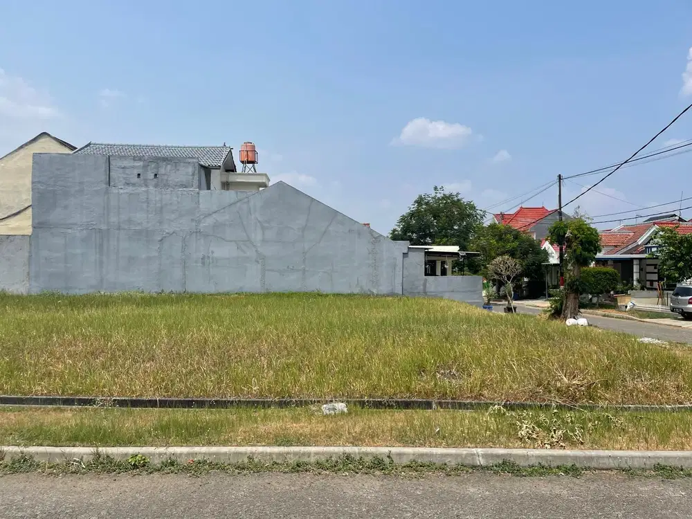 Tanah Kavling Cluster Parthenon Deltamas Luas 317 Rp 4,5 Juta/m² Hoek