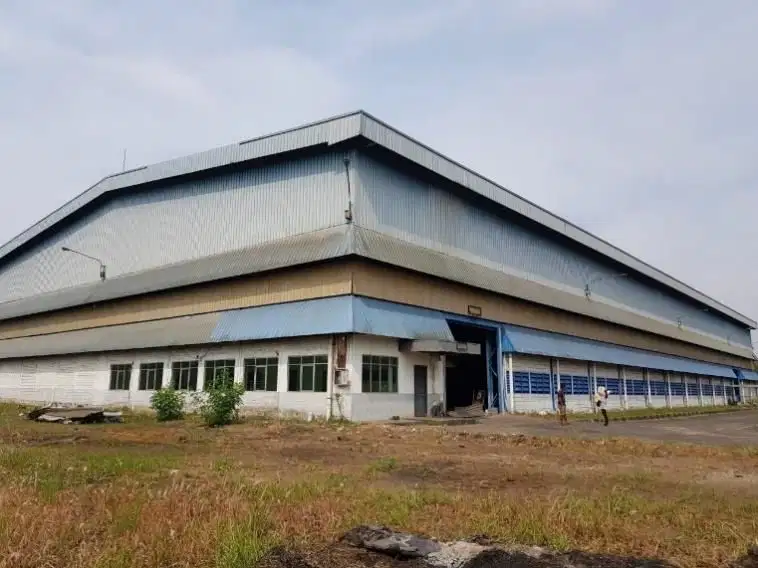 Bangunan ex pabrik 80.000m² di Raya Serang Balaraja barat