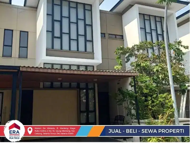 Jual rumah BU 3 Lantai semi furnish di daerah Cakung, Jakarta timur