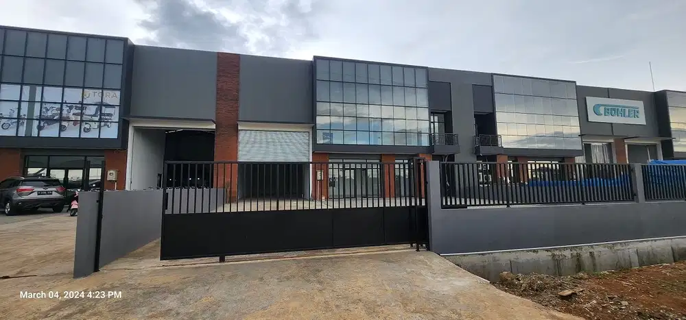 Jual Gudang Industri Multiguna di Legok siap pakai dekat Serpong