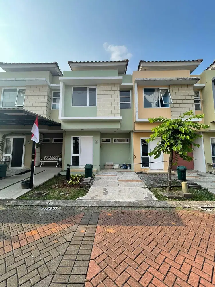 Rumah 2 Lantai Virginia Village Gading serpong Free AC
