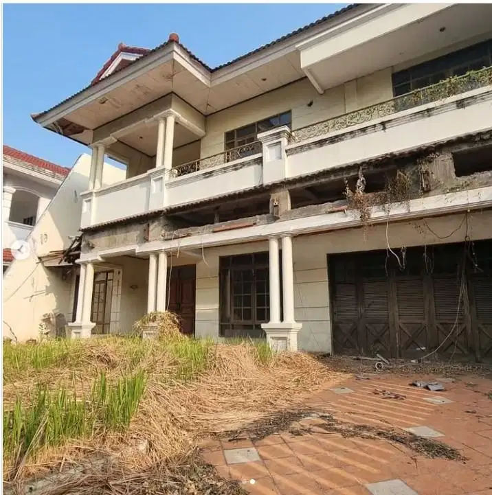 Dijual Hitung Tanah Cepat Murah Rumah Tua Pinisi Permai PIK Uk 536 sqm
