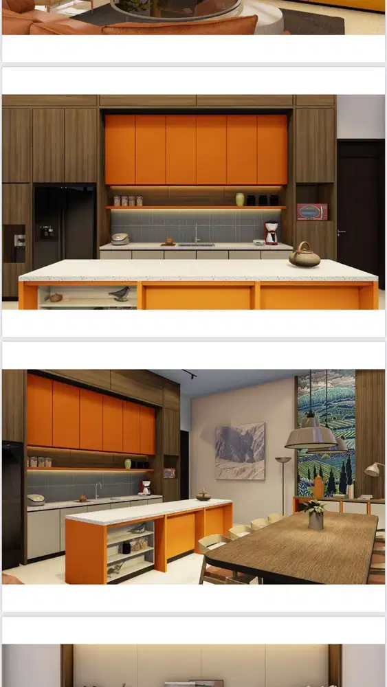 DISEWAKAN Rumah MEWAH GOLF ISLAND uk 12X35 FURNISHED HARGA 880jt/tahun