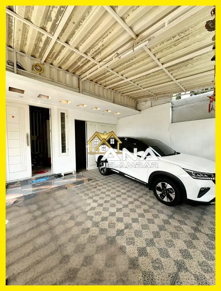 ANA RUMAH UK 14X16M DI KOMPLEK KAVLING POLRI JELAMBAR