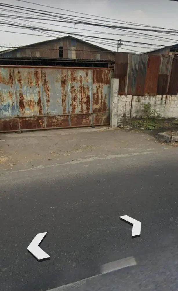 Dijual gudang di Raya Kletek sangat strategis