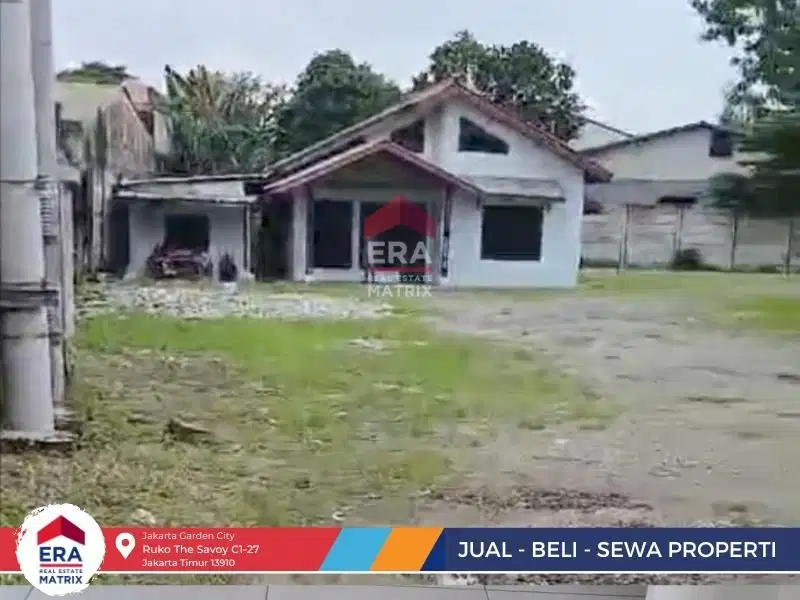 Di jual Kavling Gudang Beserta Rumah Bantar Gebang Bekasi