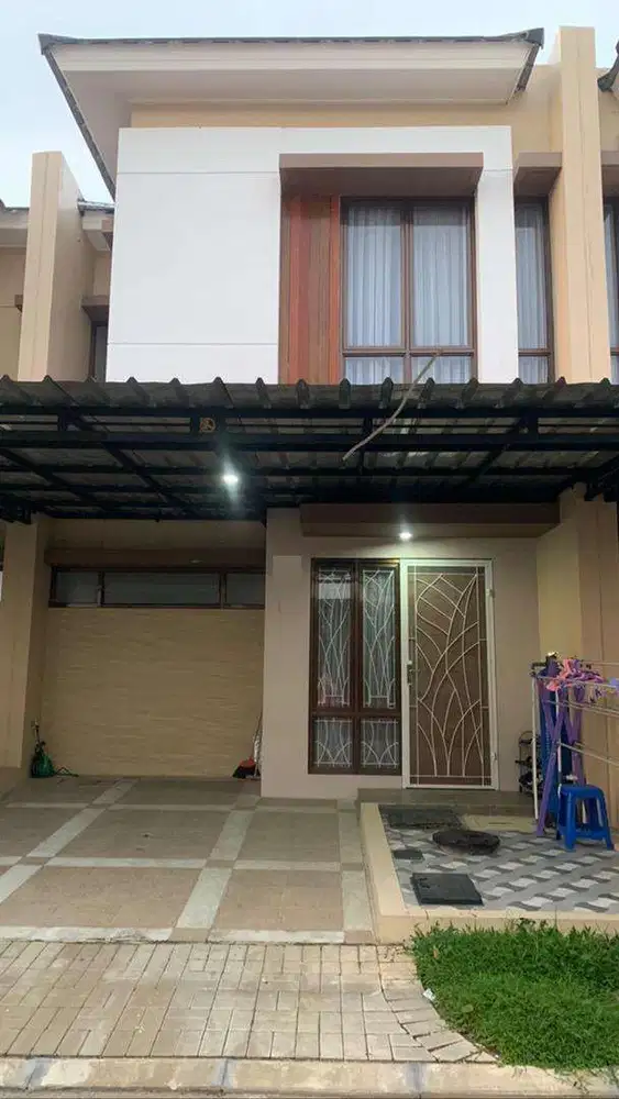 Disewakan rumah 2lt semi furnished di Cluster The Trees Citra Raya