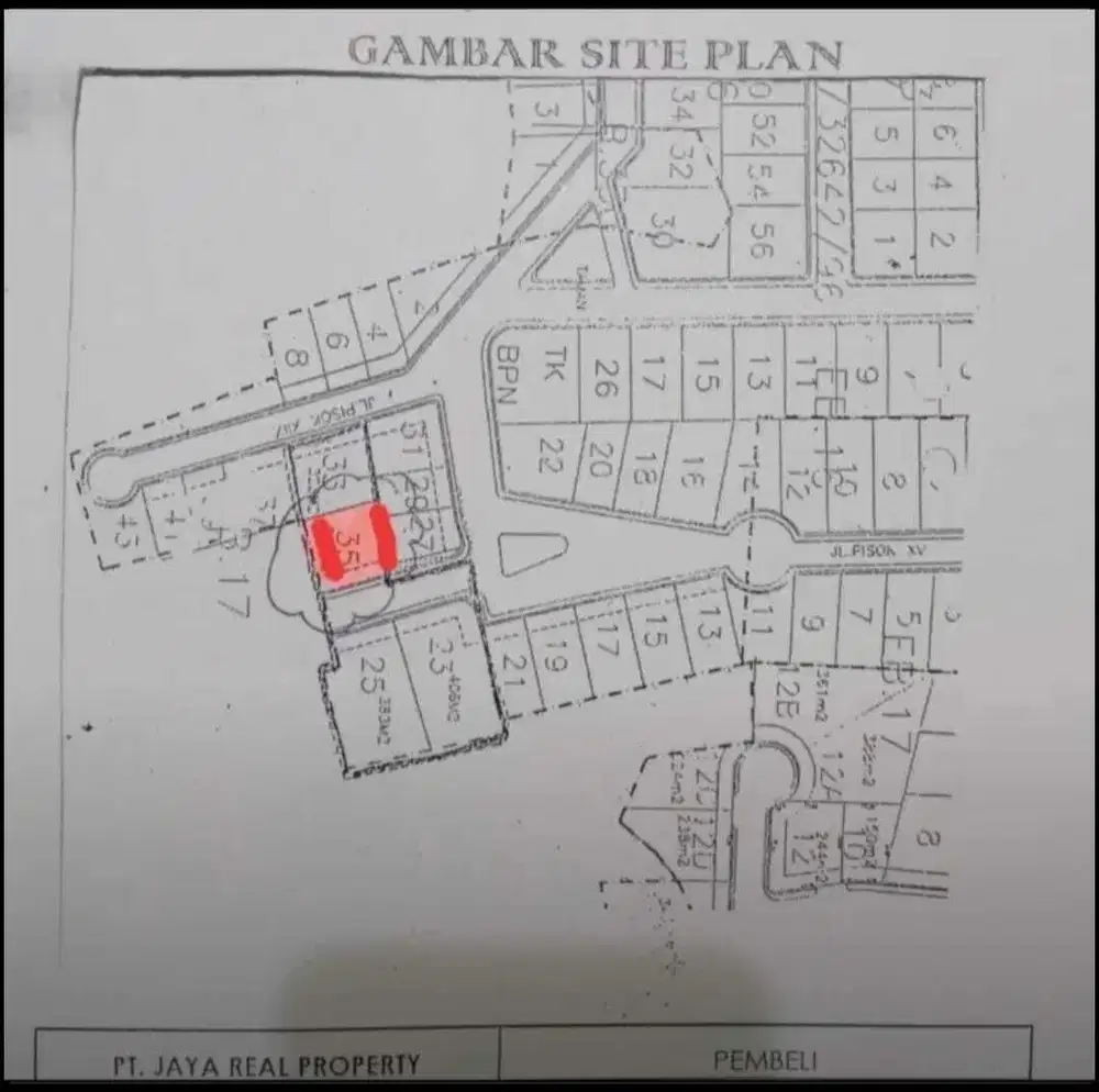 Dijual Tànah dàtar Siap Bangun di Bintaro