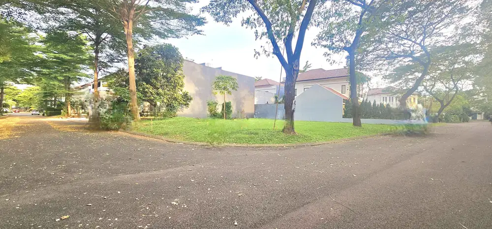 Tanah Kavling Hoek Sutera Jingga di Alam Sutera Dekat Ke Flavor Bliss