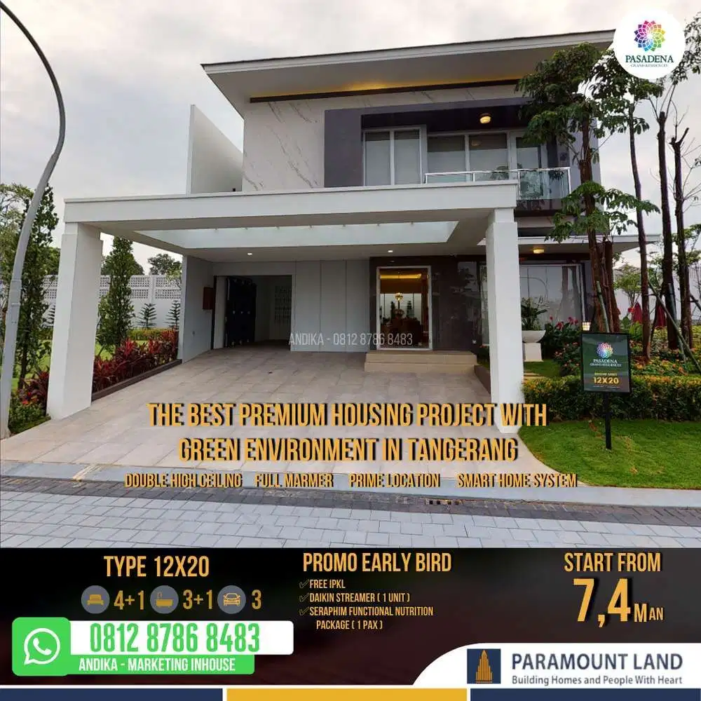 RUMAH PREMIUM DENGAN FASILITAS LENGKAP DAN FITUR PREMIUM