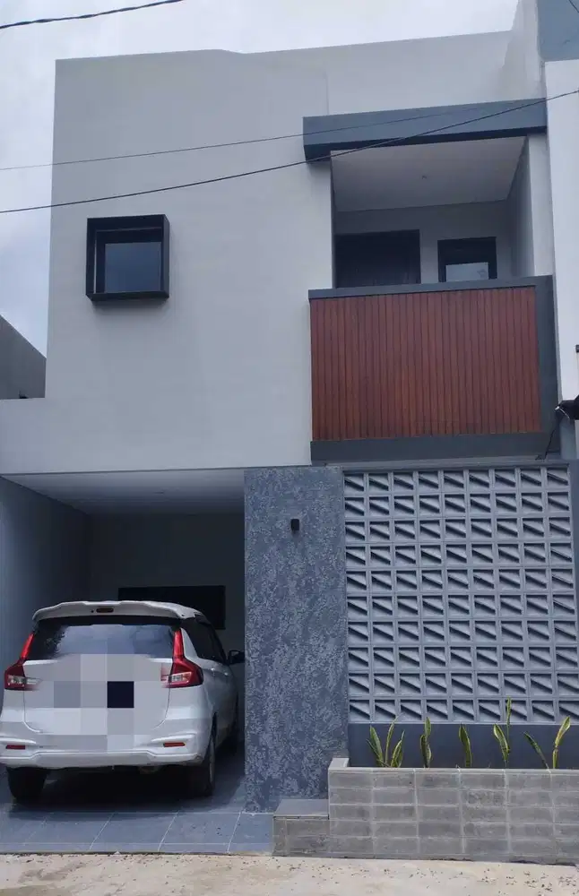 Dijual rumah baru, 3 lantai di dalam komplek di area Graha Bintaro