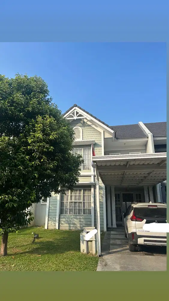 Dijual rumah open space luas banget 2 lantai di Suvarna Sutera