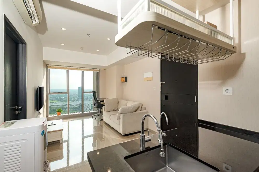 Apartemen 1BR The Branz disewakan MURAH