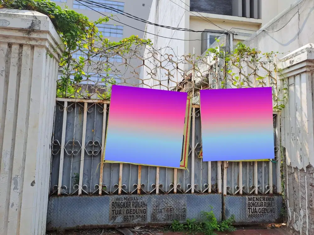 Jual Tanah kavling SHM dan Strategis di Petojo Jakarta Pusat