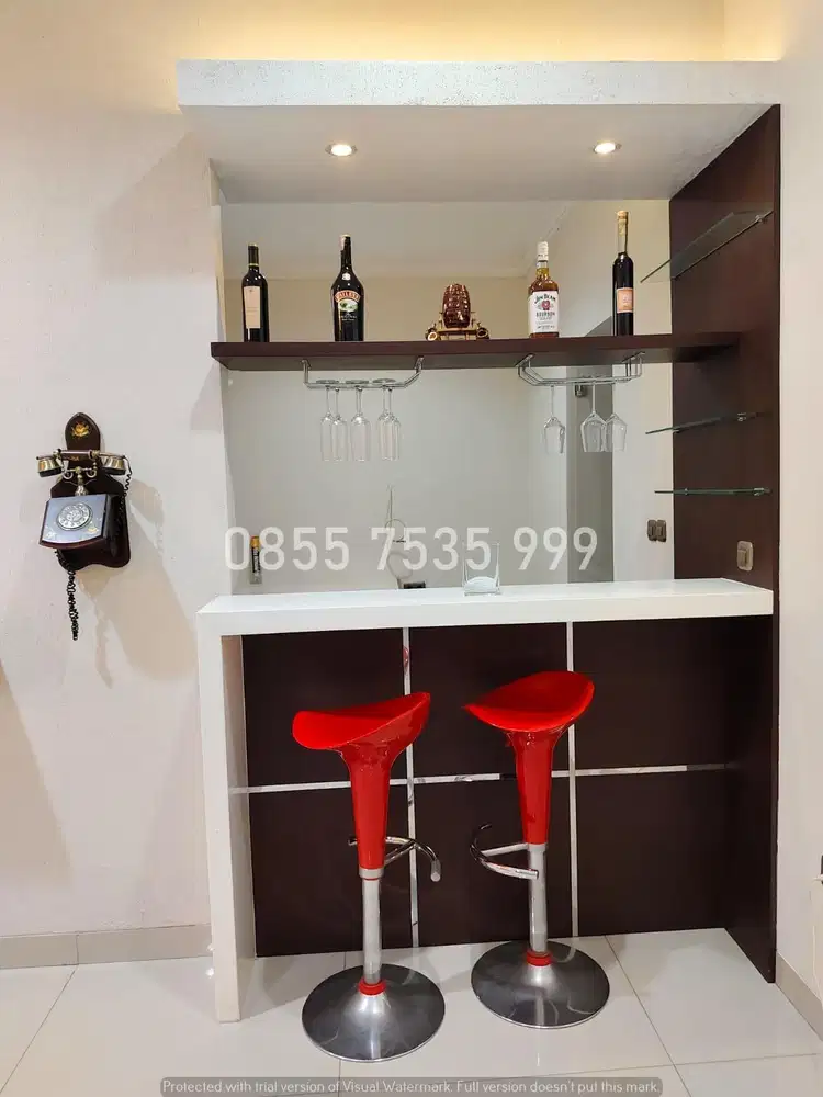 RUMAH DI CLUSTER BERYL GADING SERPONG SEMI FURNISH ELEGAN CANTIK