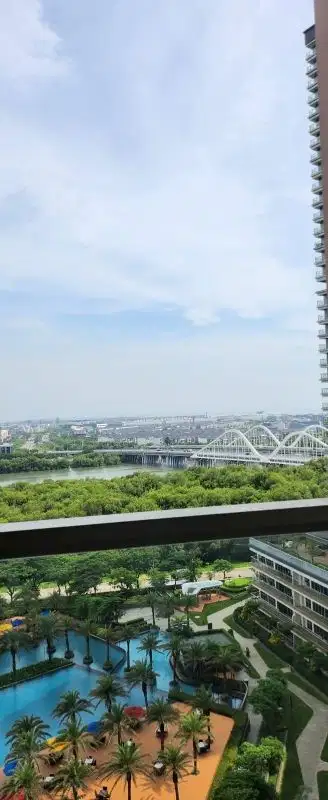 Sewa Apartemen Gold Coast 113m² Semifurnish