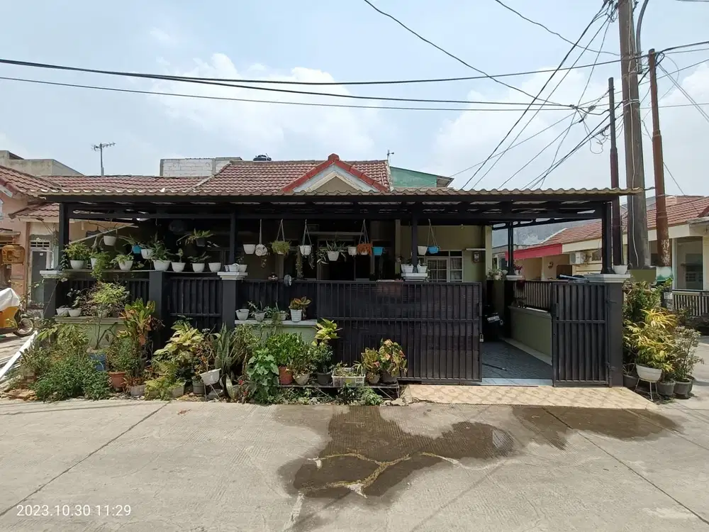 Dijual rumah 1 lantai di Graha Gardenia - Citra Raya posisi hook