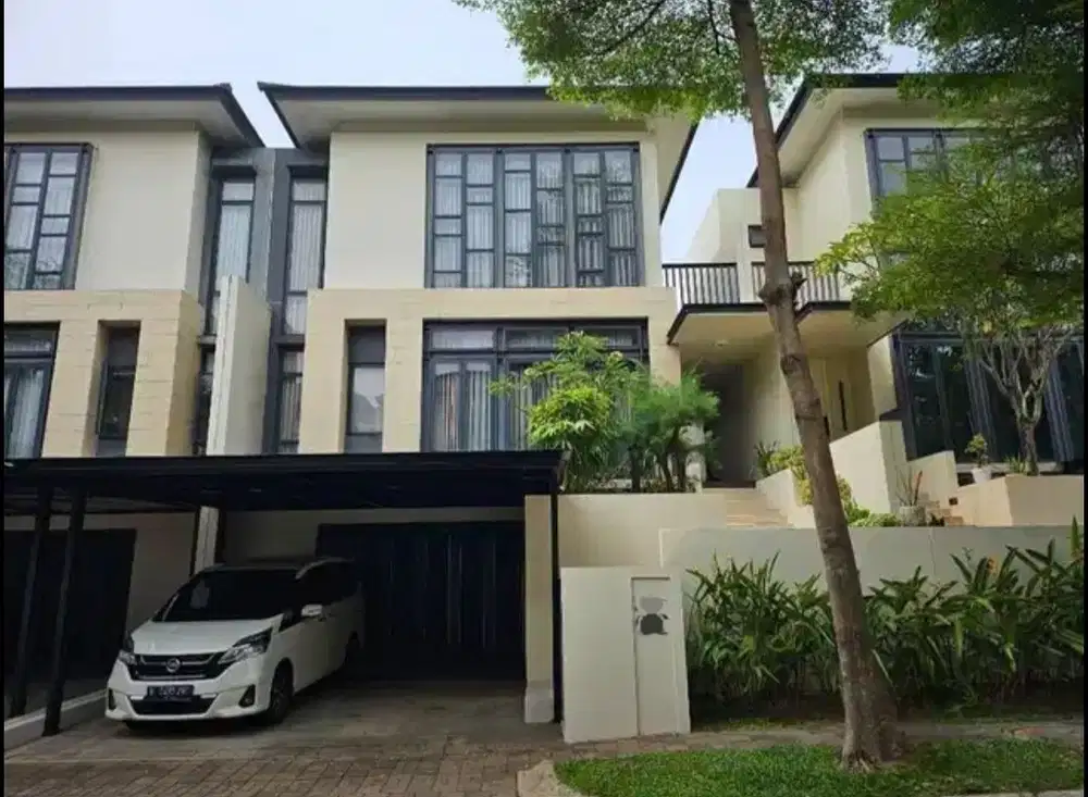 Dijual Cepat Rumah Mewah 3Lantai Baru Renovasi di Navapark BSD