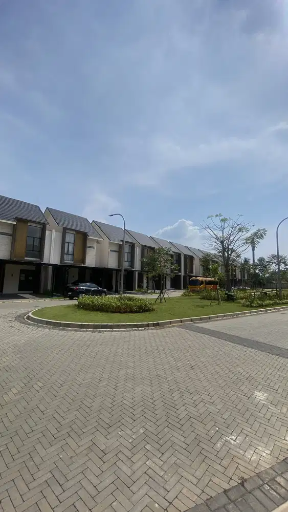 DIJUAL RUMAH@CITRA GARDEN SERPONG 2 LANTAI DEPAN TAMAN AKSES STRATEGIS