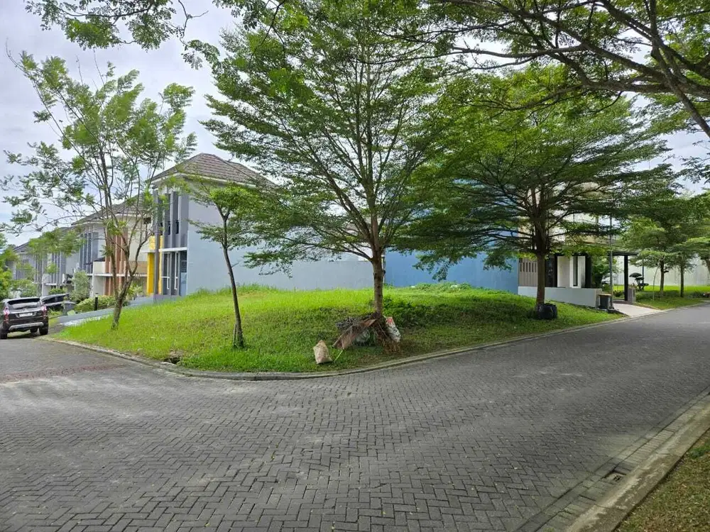 jual kavling tanah grandcity cluster forestville posisi hoek