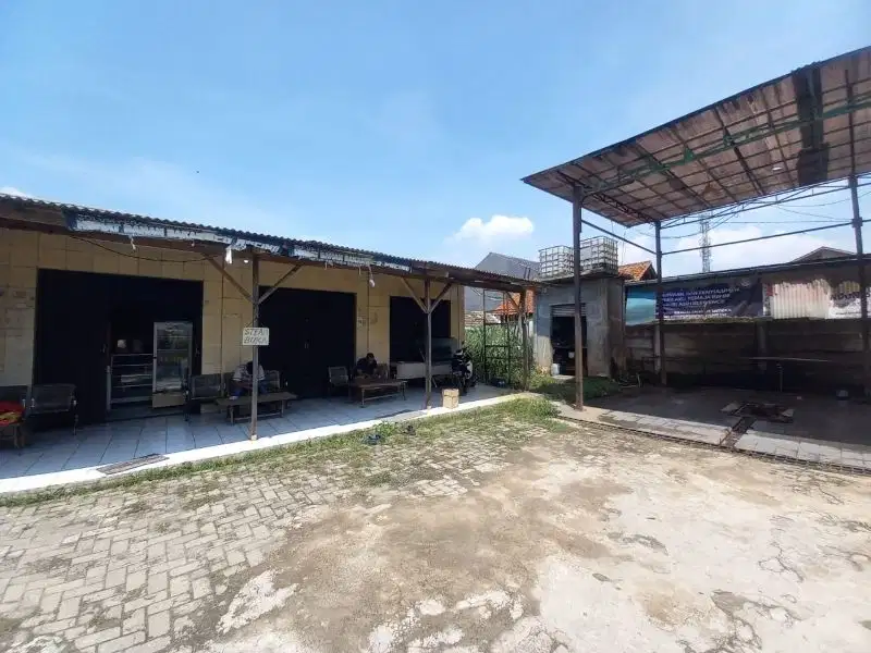 Tanah bekas steam mobil di legok permai