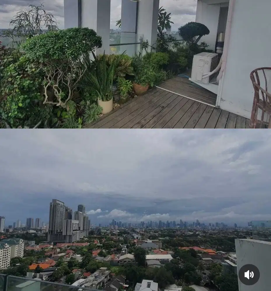 Apartemen Penthouse Nirvana Kemang, LB 585m2,Private S.Pool, Nice View