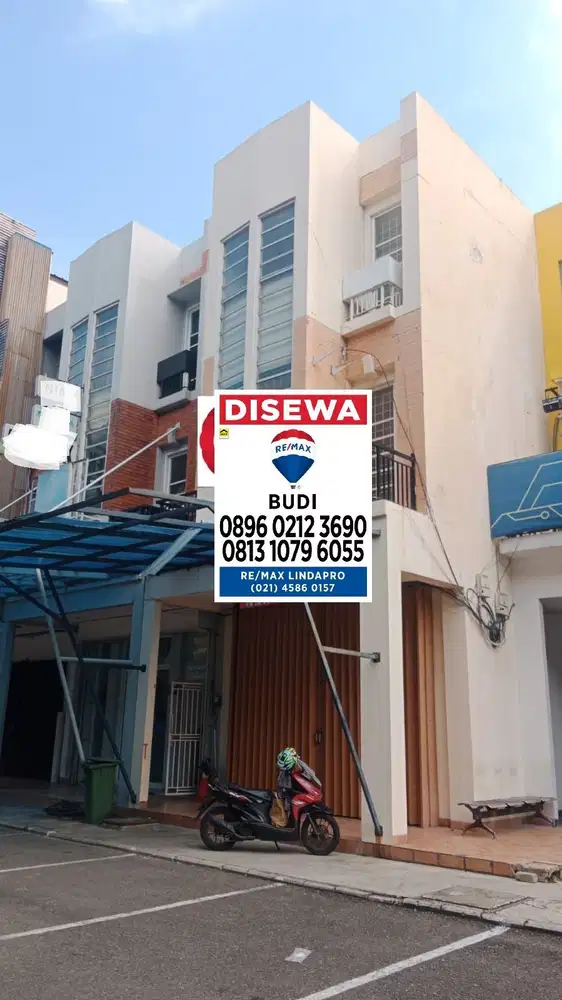 Disewakan Ruko Kelapa Gading Timur Bagus Komplek Hadap Jalan 3 Tk 5x14